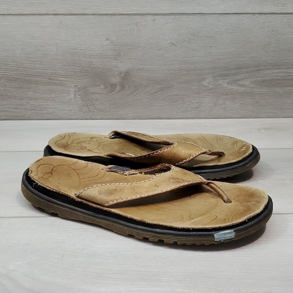 Dr.Martens Mens Y2K 2A92 Leather Thong Sandals Flats shoes sz 11